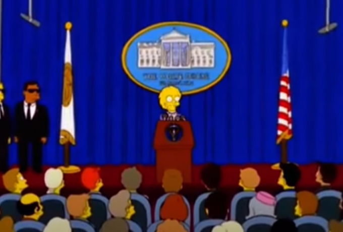 Οι Simpsons είχαν «προβλέψει» και την υποψηφιότητα της Καμάλα Χάρις πριν 24 χρόνια (vid)